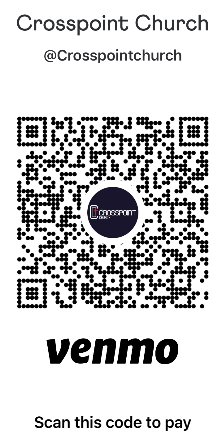 Cross Point Church Venmo QR — @Crosspointchurch